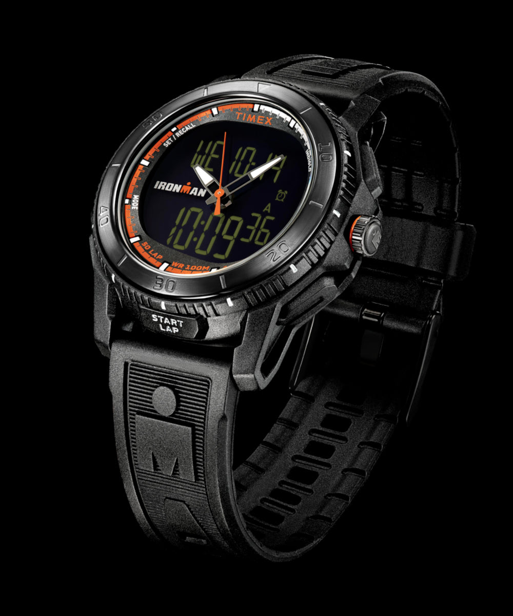 Timex TIMEX IRONMAN Adrenaline Ana-digi 46.5mm PU Strap Watch