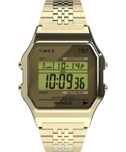 Timex Timex T80 34mm Stainless Steel Bracelet Watch