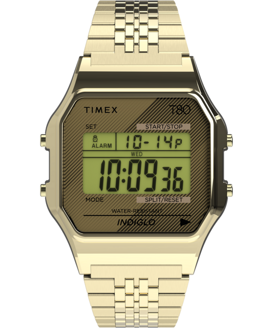 Timex Timex T80 34mm Stainless Steel Bracelet Watch
