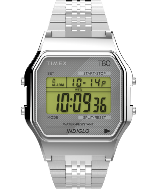 Timex Timex T80 34mm Stainless Steel Bracelet Watch