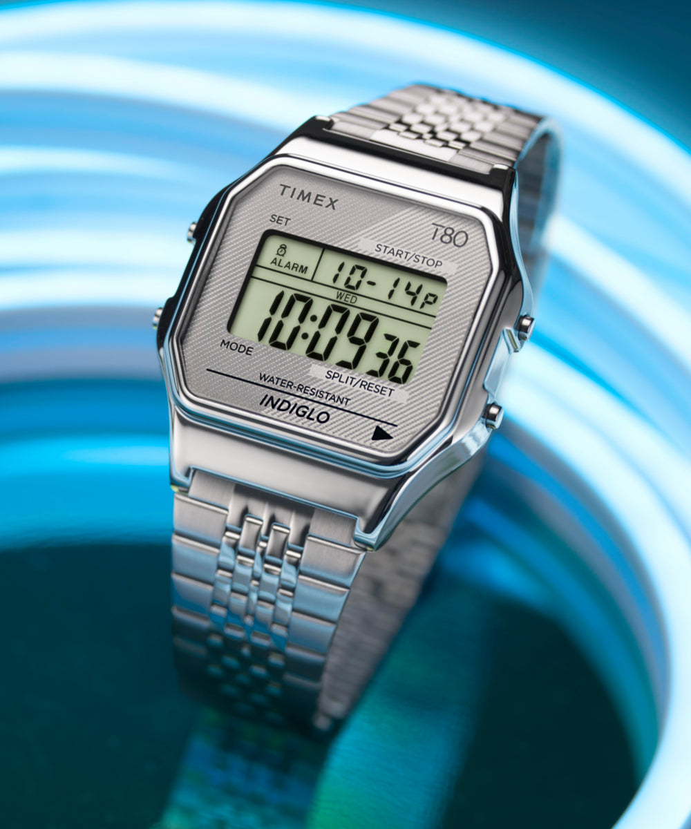 Timex Timex T80 34mm Stainless Steel Bracelet Watch