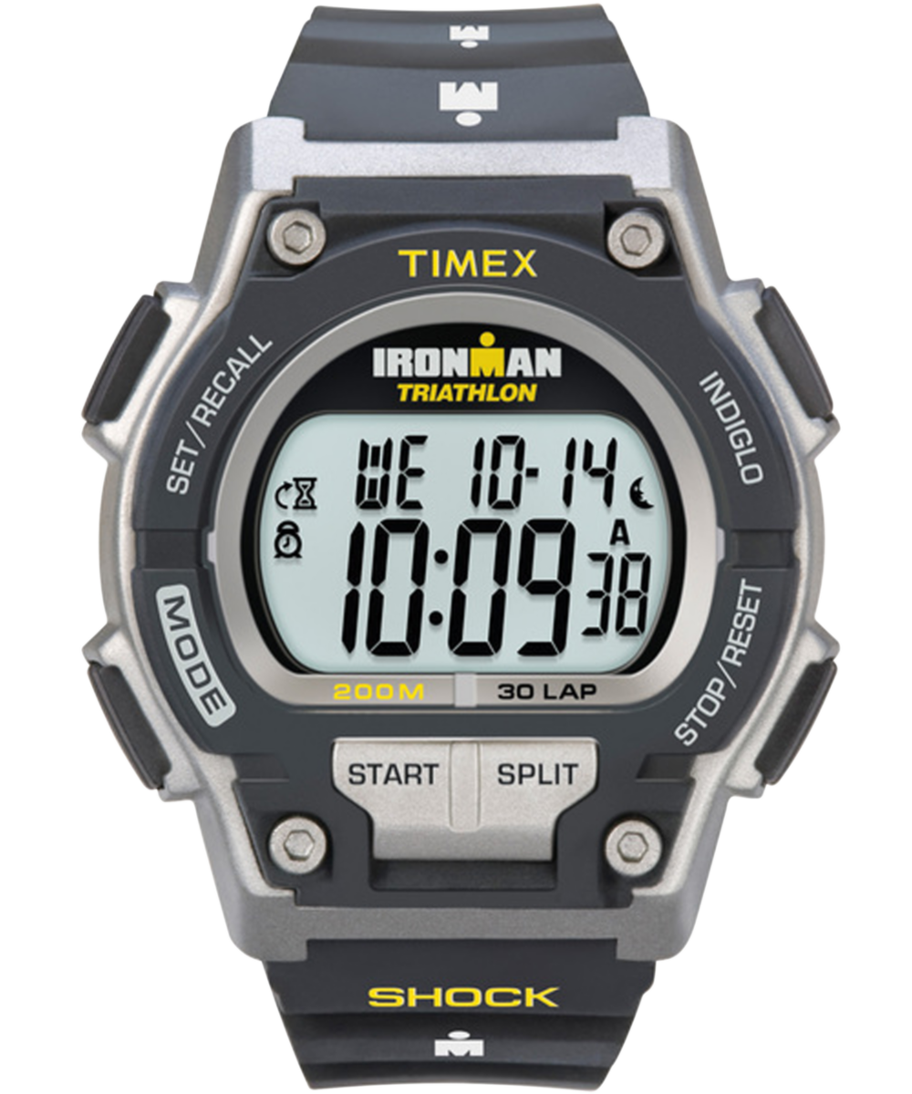 Timex IRONMAN Original 30 Shock Full-Size Resin Strap Watch