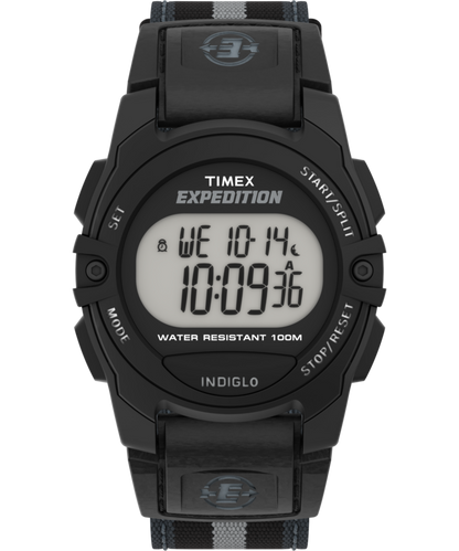 Timex Expedition Chrono-Alarm-Timer 33mm Fabric Strap Watch