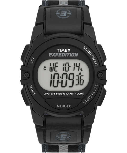 Timex Expedition Chrono-Alarm-Timer 33mm Fabric Strap Watch