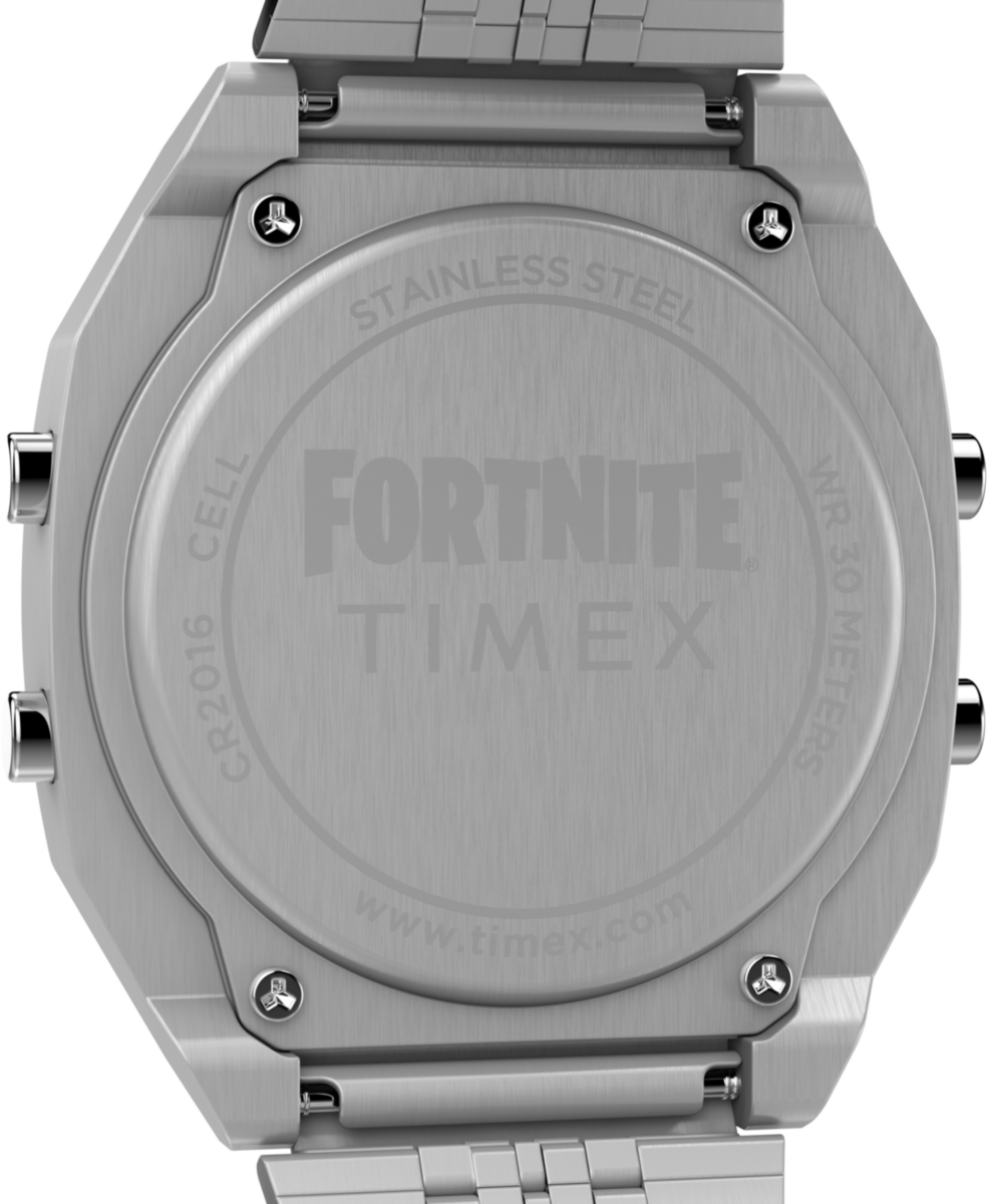 Timex Timex x Fortnite T80 36mm Stainless Steel Bracelet Watch