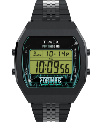 Timex Timex x Fortnite T80 36mm Stainless Steel Bracelet Watch