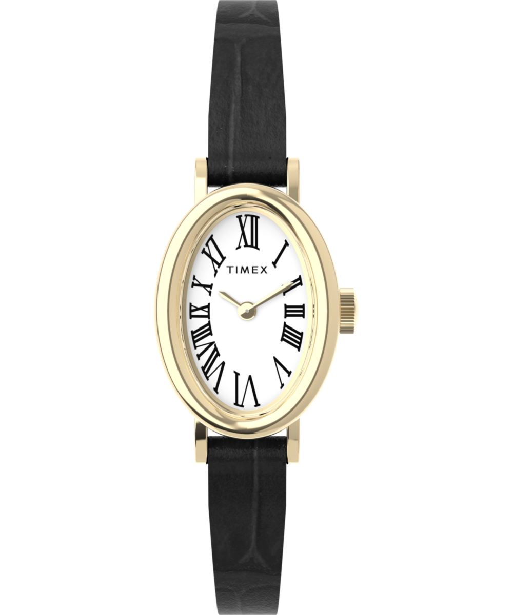 Timex Cavatina 19mm Leather Strap Watch