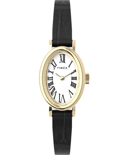 Timex Cavatina 19mm Leather Strap Watch
