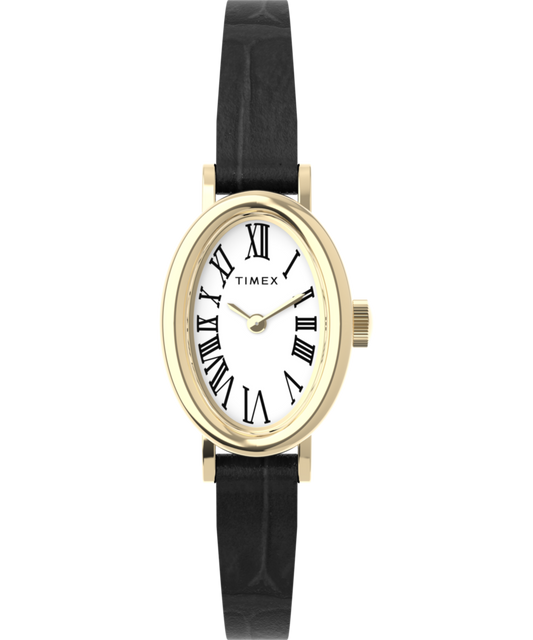 Timex Cavatina 19mm Leather Strap Watch
