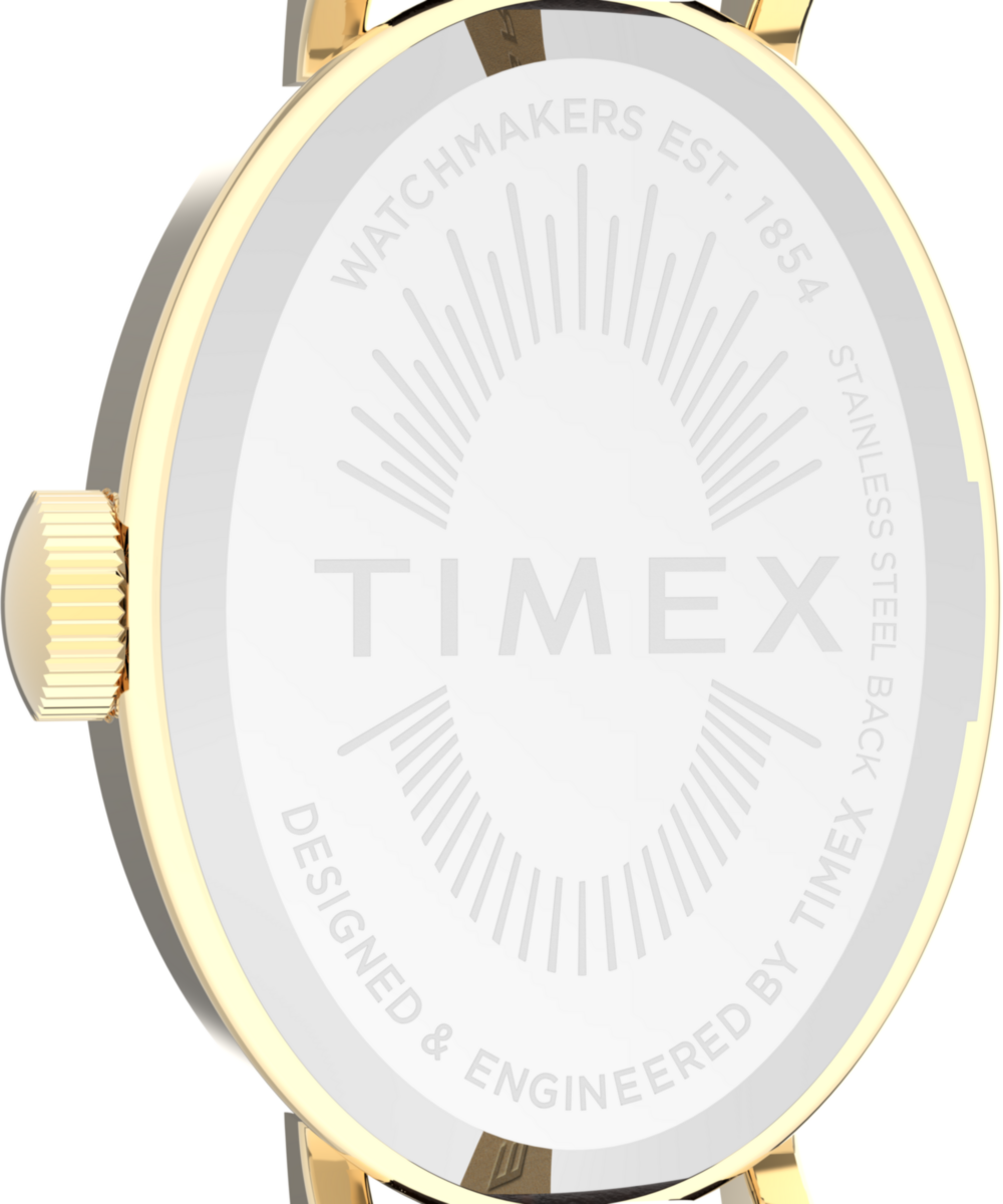 Timex Cavatina 19mm Leather Strap Watch