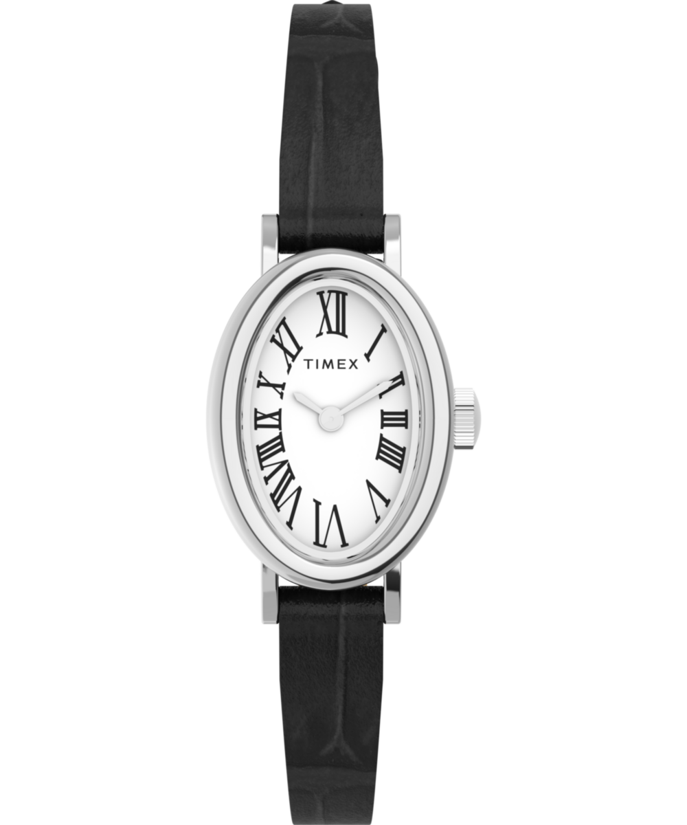 Timex Cavatina 19mm Leather Strap Watch