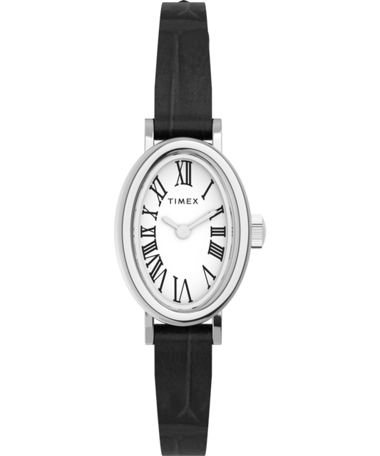 Timex Cavatina 19mm Leather Strap Watch