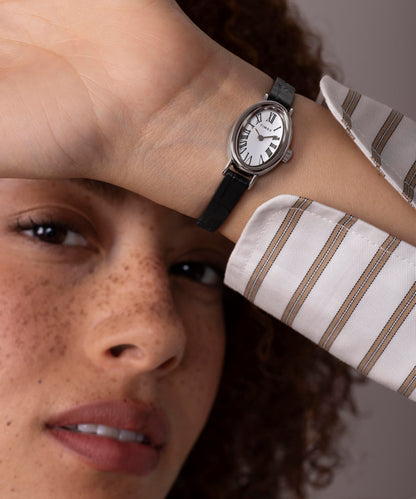 Timex Cavatina 19mm Leather Strap Watch