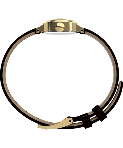 Timex Cavatina Mini 17mm Leather Strap Watch