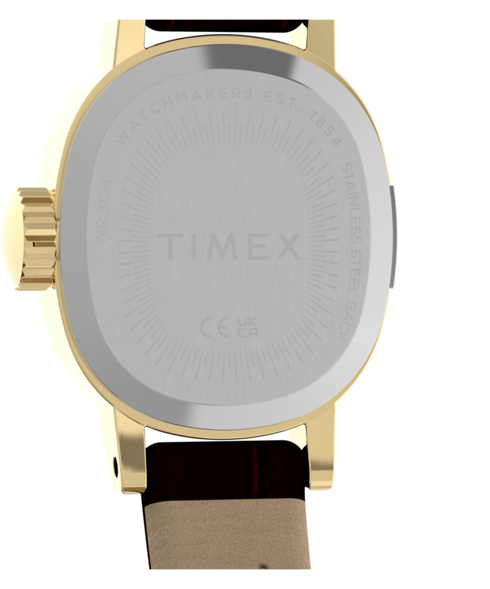 Timex Cavatina Mini 17mm Leather Strap Watch