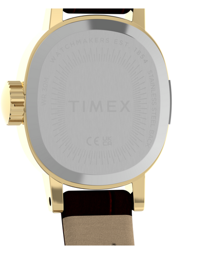 Timex Cavatina Mini 17mm Leather Strap Watch