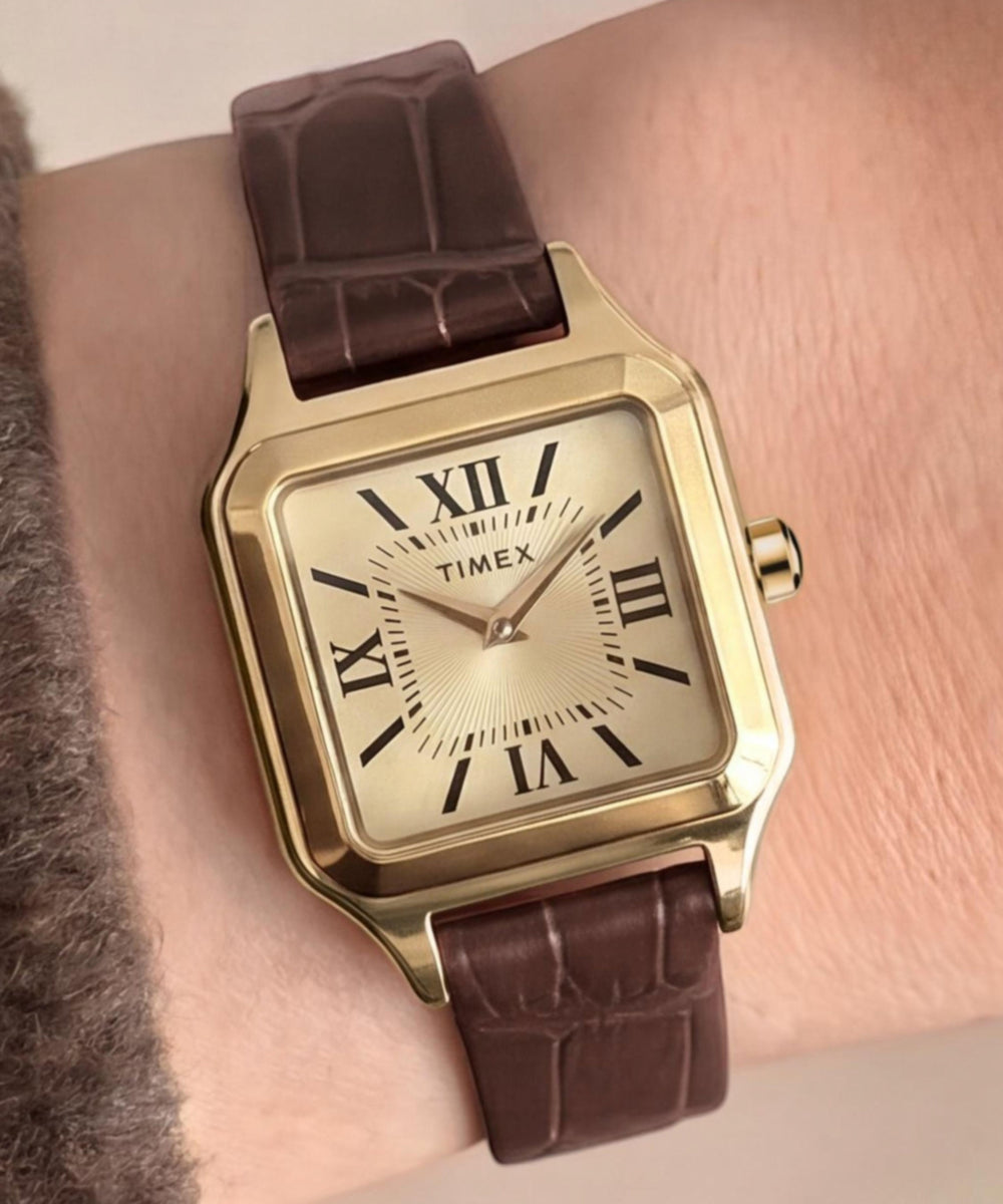 Timex Addison 23mm Leather Strap Watch
