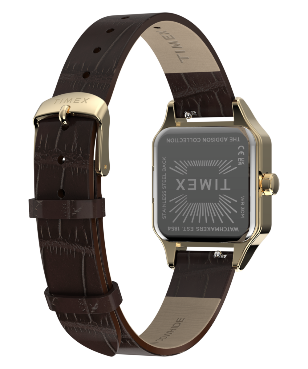 Timex Addison 23mm Leather Strap Watch