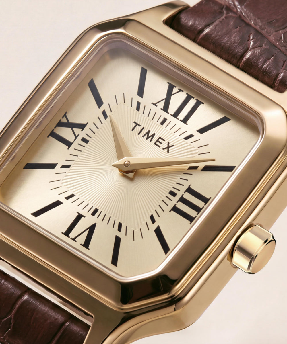 Timex Addison 23mm Leather Strap Watch