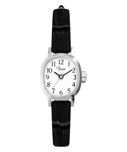 Timex Cavatina Mini 17mm Leather Strap Watch