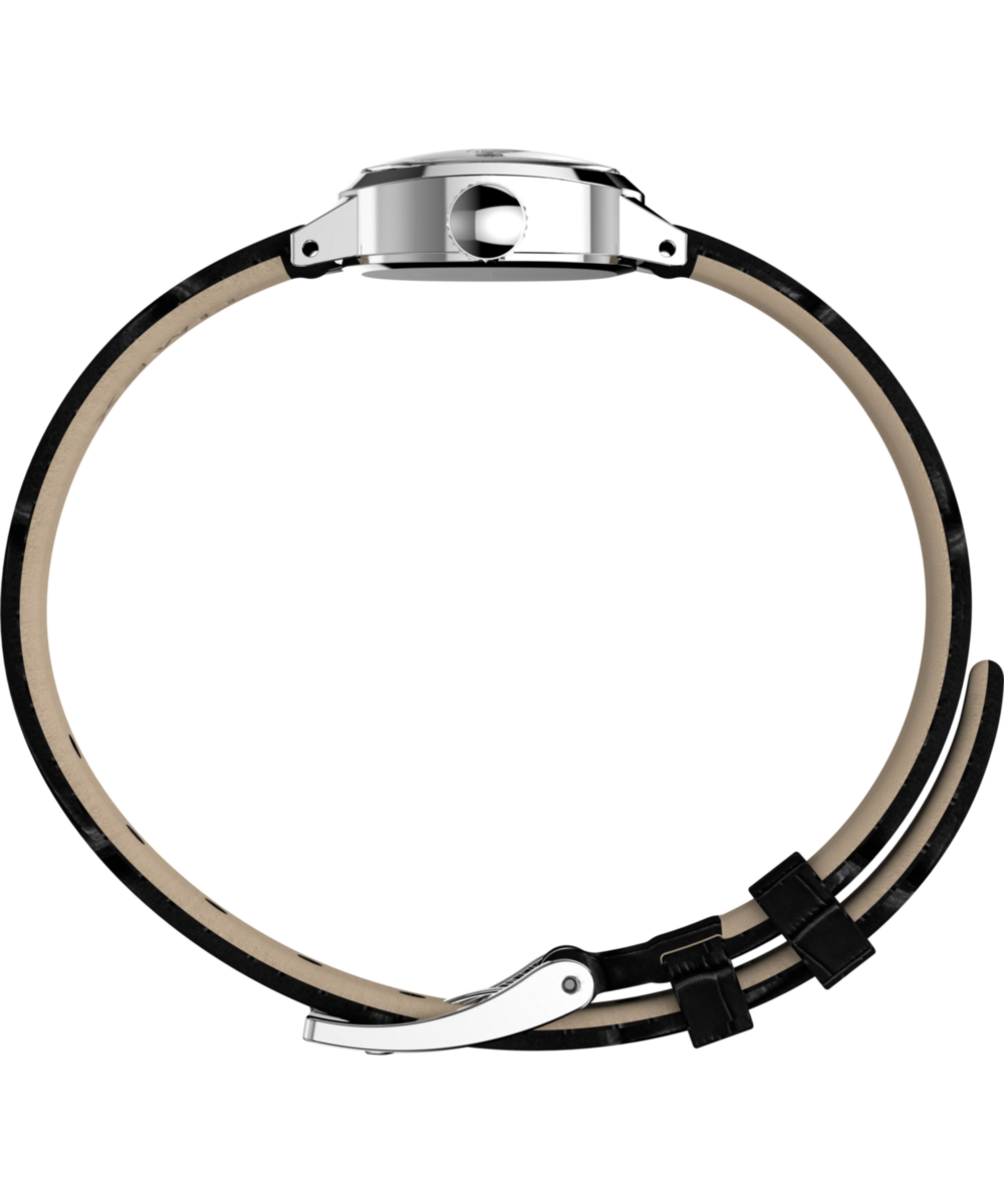 Timex Cavatina Mini 17mm Leather Strap Watch