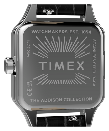 Timex Addison 23mm Leather Strap Watch