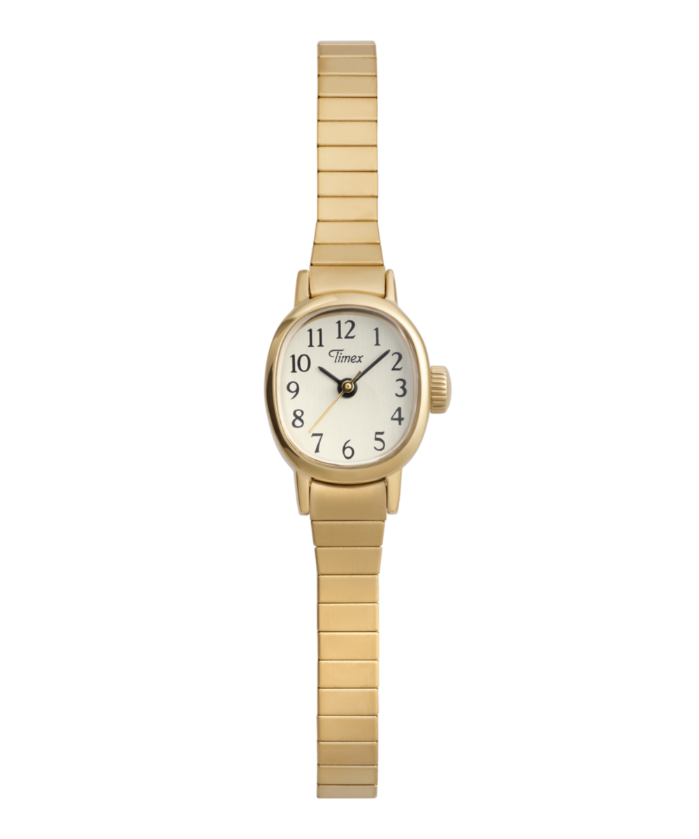 Timex Cavatina Mini 17mm Stainless Steel Expansion Band Watch