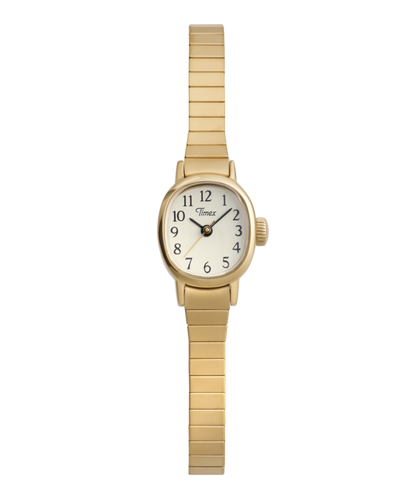 Timex Cavatina Mini 17mm Stainless Steel Expansion Band Watch