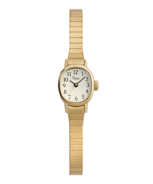 Timex Cavatina Mini 17mm Stainless Steel Expansion Band Watch