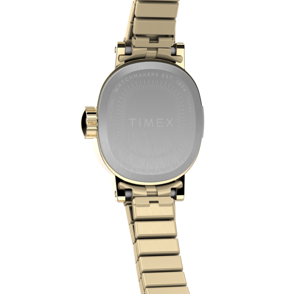 Timex Cavatina Mini 17mm Stainless Steel Expansion Band Watch