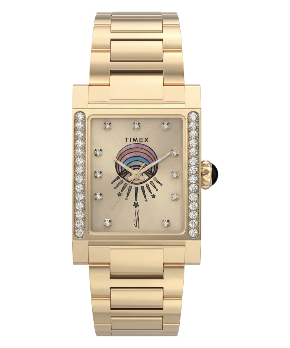 Timex Timex x Jacquie Aiche Éclat 24mm Stainless Steel Bracelet Watch