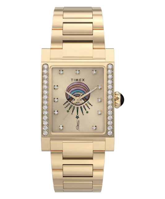 Timex Timex x Jacquie Aiche Éclat 24mm Stainless Steel Bracelet Watch