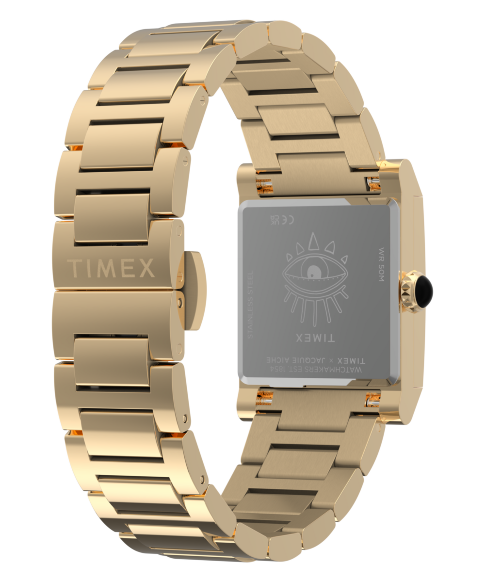 Timex Timex x Jacquie Aiche Éclat 24mm Stainless Steel Bracelet Watch