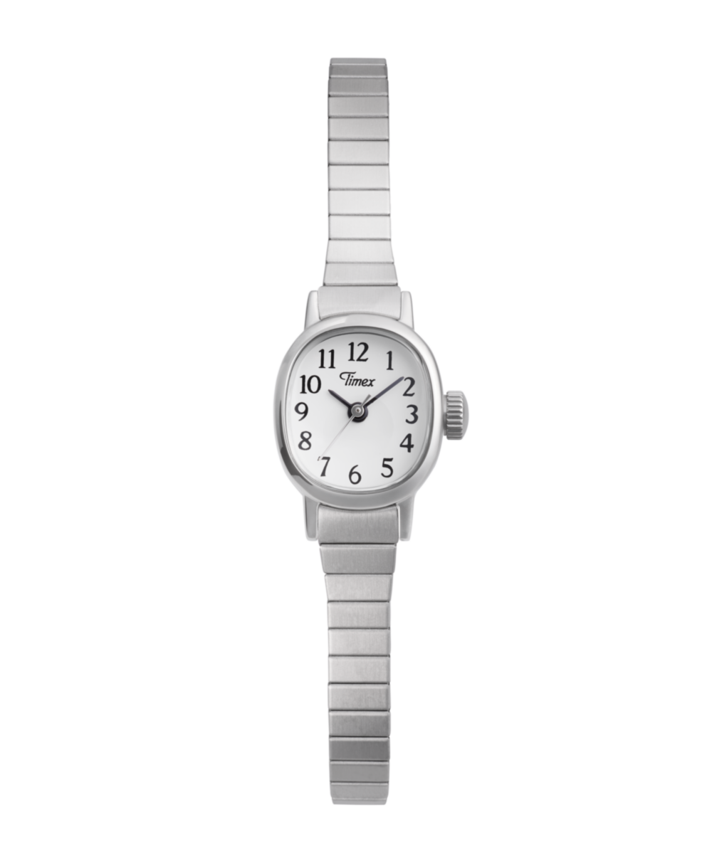 Timex Cavatina Mini 17mm Stainless Steel Expansion Band Watch