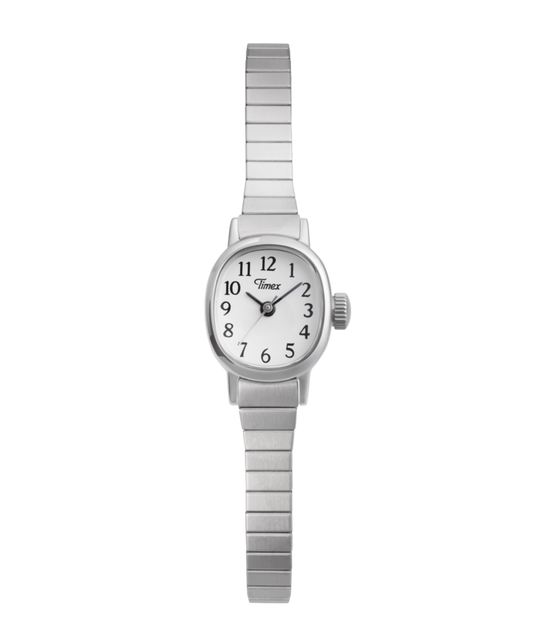 Timex Cavatina Mini 17mm Stainless Steel Expansion Band Watch