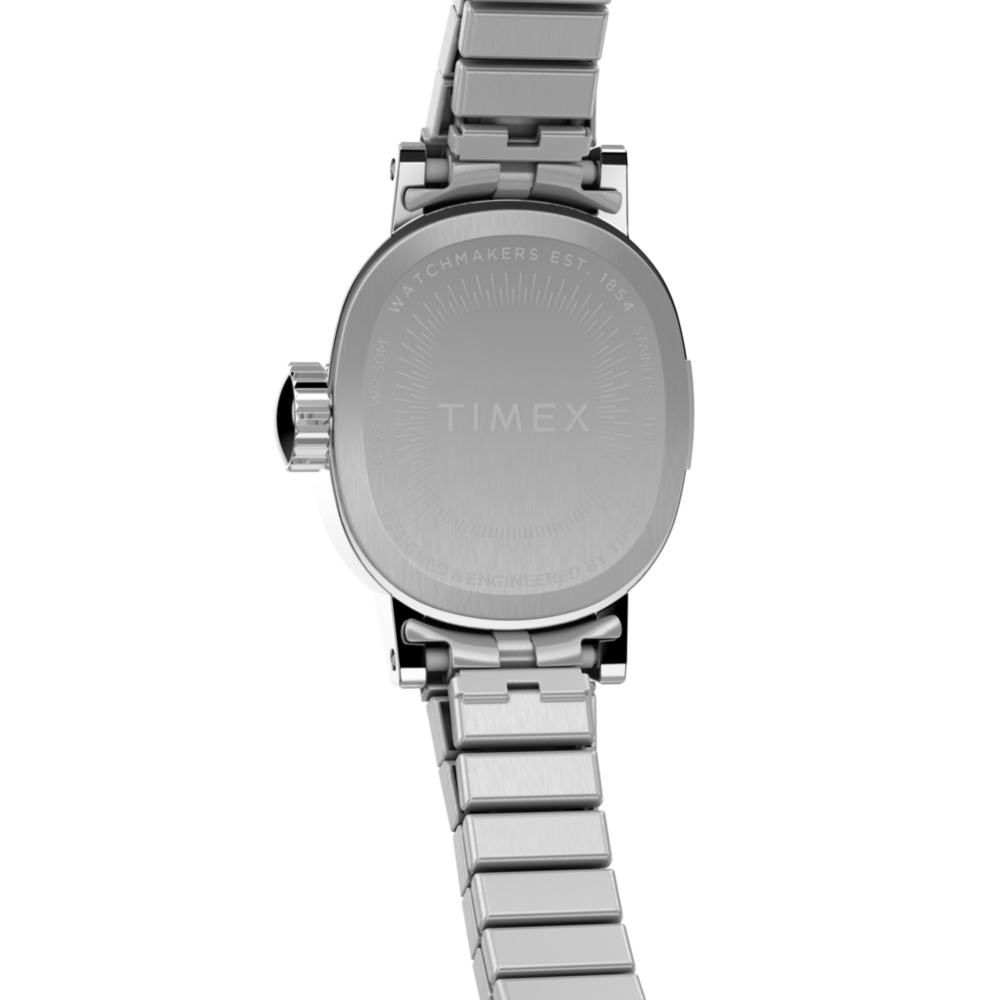 Timex Cavatina Mini 17mm Stainless Steel Expansion Band Watch