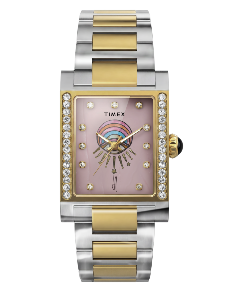 Timex Timex x Jacquie Aiche Éclat 24mm Stainless Steel Bracelet Watch