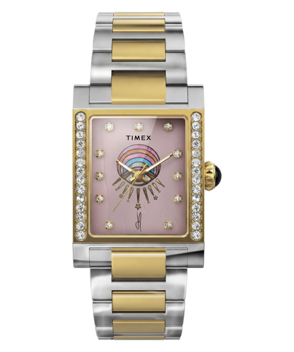 Timex Timex x Jacquie Aiche Éclat 24mm Stainless Steel Bracelet Watch