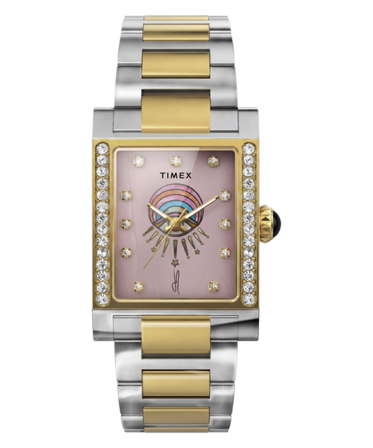 Timex Timex x Jacquie Aiche Éclat 24mm Stainless Steel Bracelet Watch