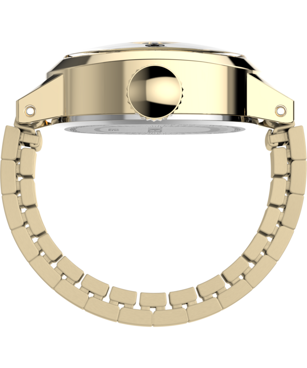 Timex Cavatina Mini 16mm Stainless Steel Expansion Band Ring Watch