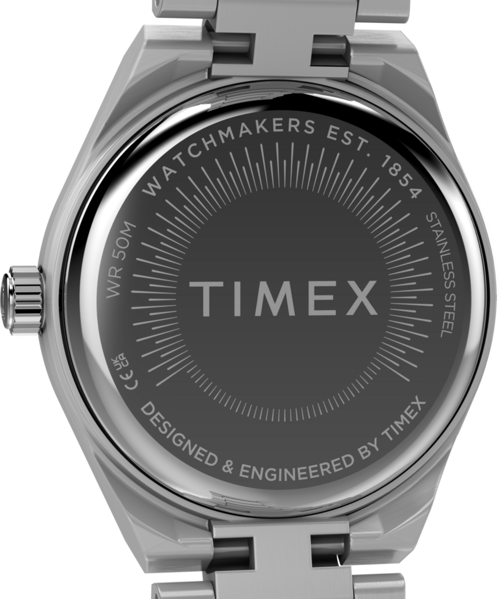 Timex Q Timex Continental Mini 24mm Stainless Steel Bracelet Watch