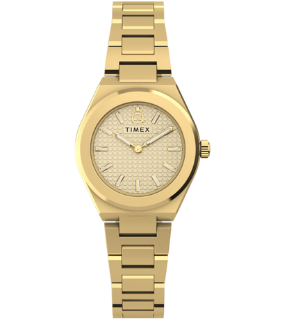 Timex Q Timex Continental Mini 24mm Stainless Steel Bracelet Watch