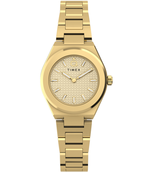 Timex Q Timex Continental Mini 24mm Stainless Steel Bracelet Watch