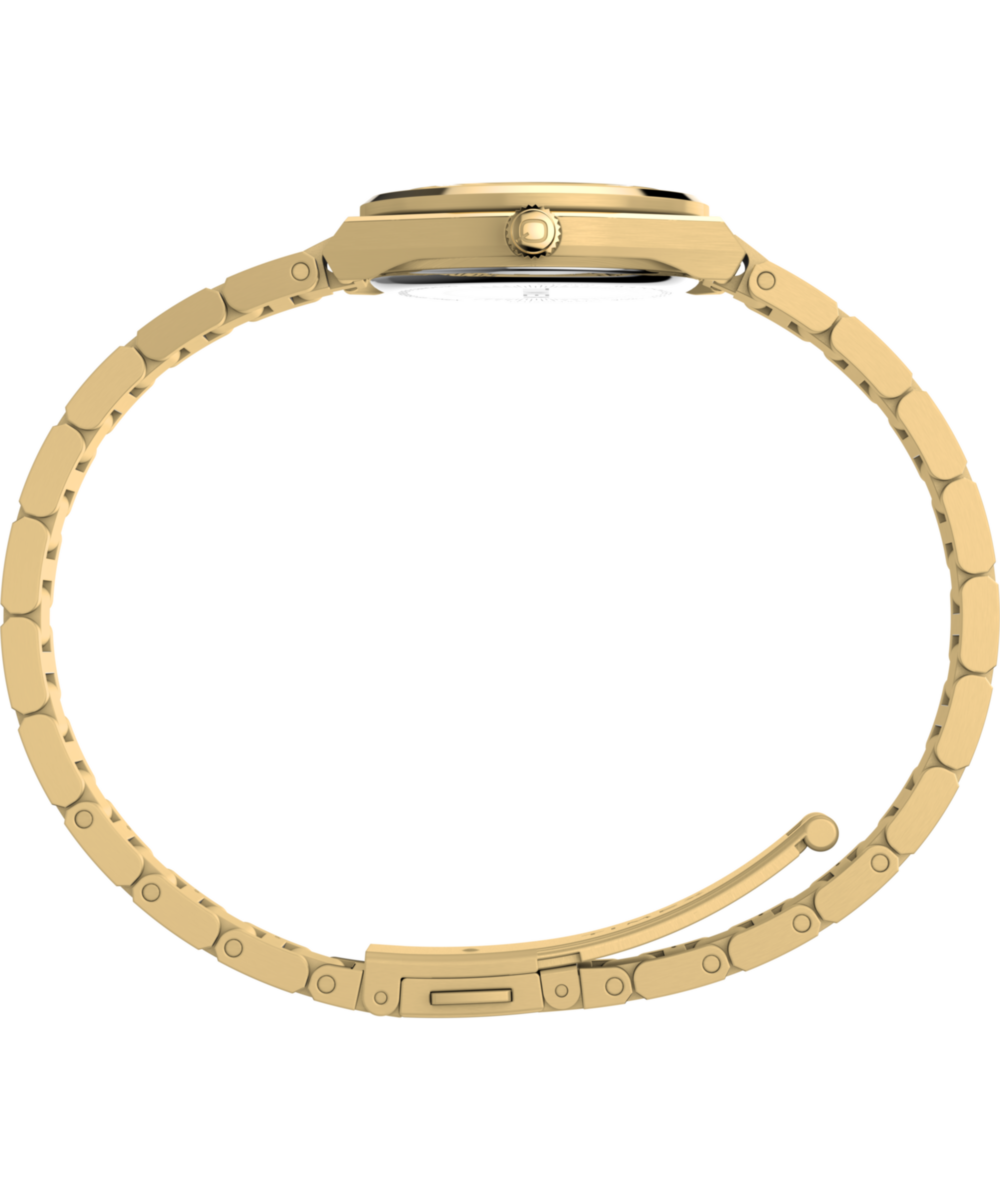 Timex Q Timex Continental Mini 24mm Stainless Steel Bracelet Watch