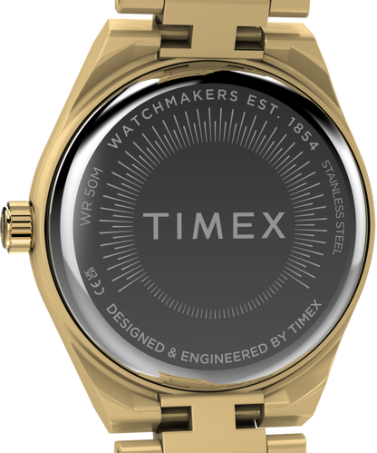 Timex Q Timex Continental Mini 24mm Stainless Steel Bracelet Watch