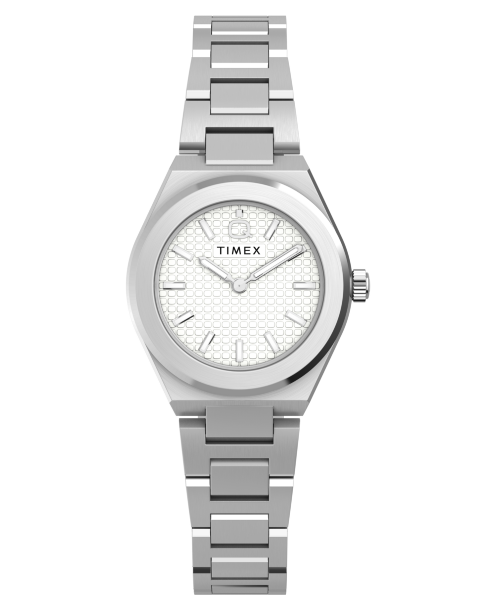 Timex Q Timex Continental Mini 24mm Stainless Steel Bracelet Watch