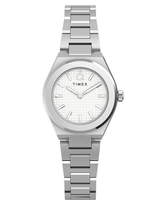 Timex Q Timex Continental Mini 24mm Stainless Steel Bracelet Watch