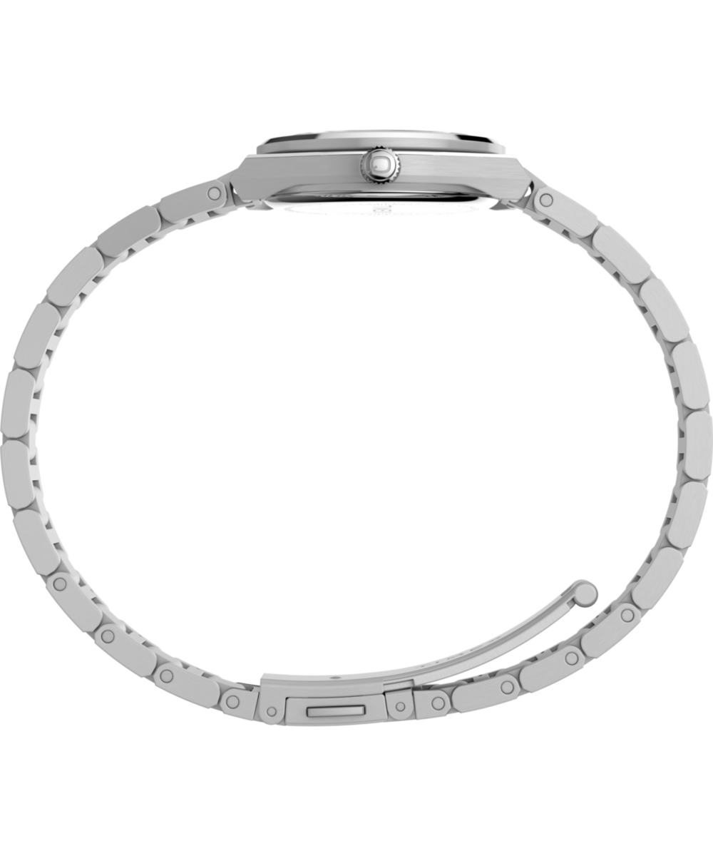 Timex Q Timex Continental Mini 24mm Stainless Steel Bracelet Watch