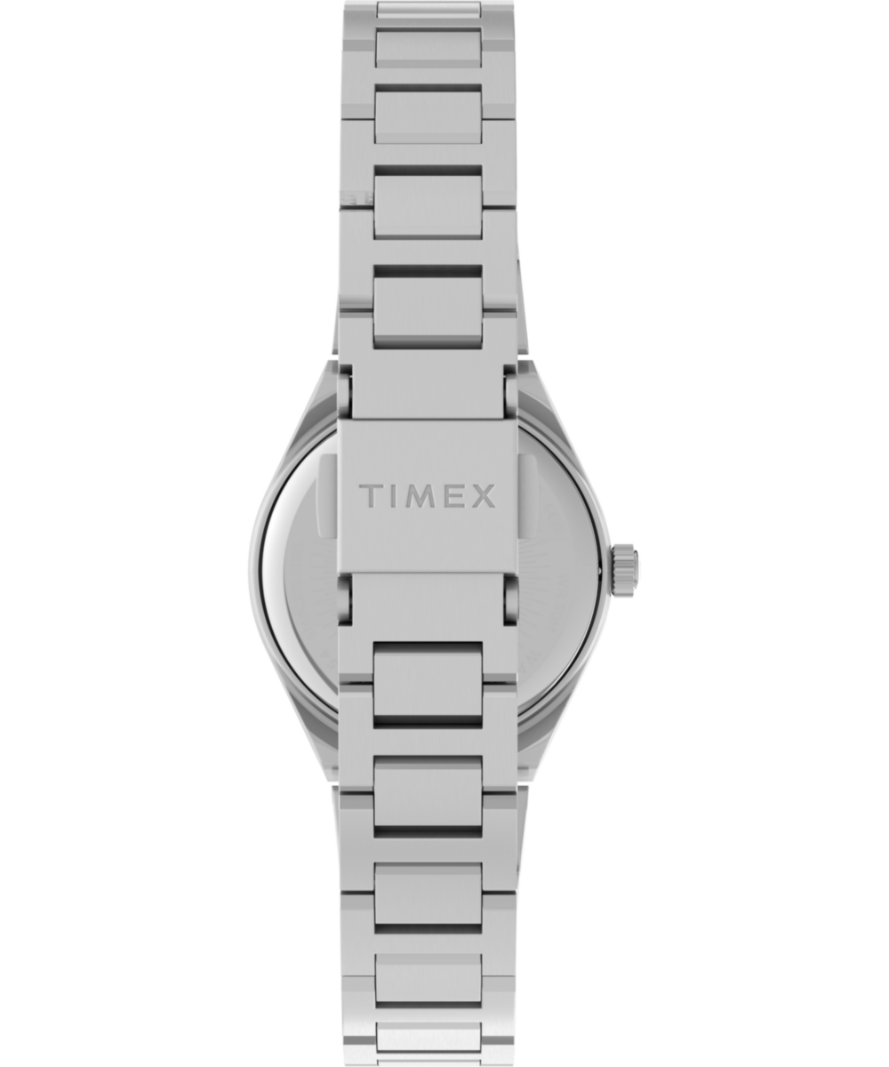 Timex Q Timex Continental Mini 24mm Stainless Steel Bracelet Watch
