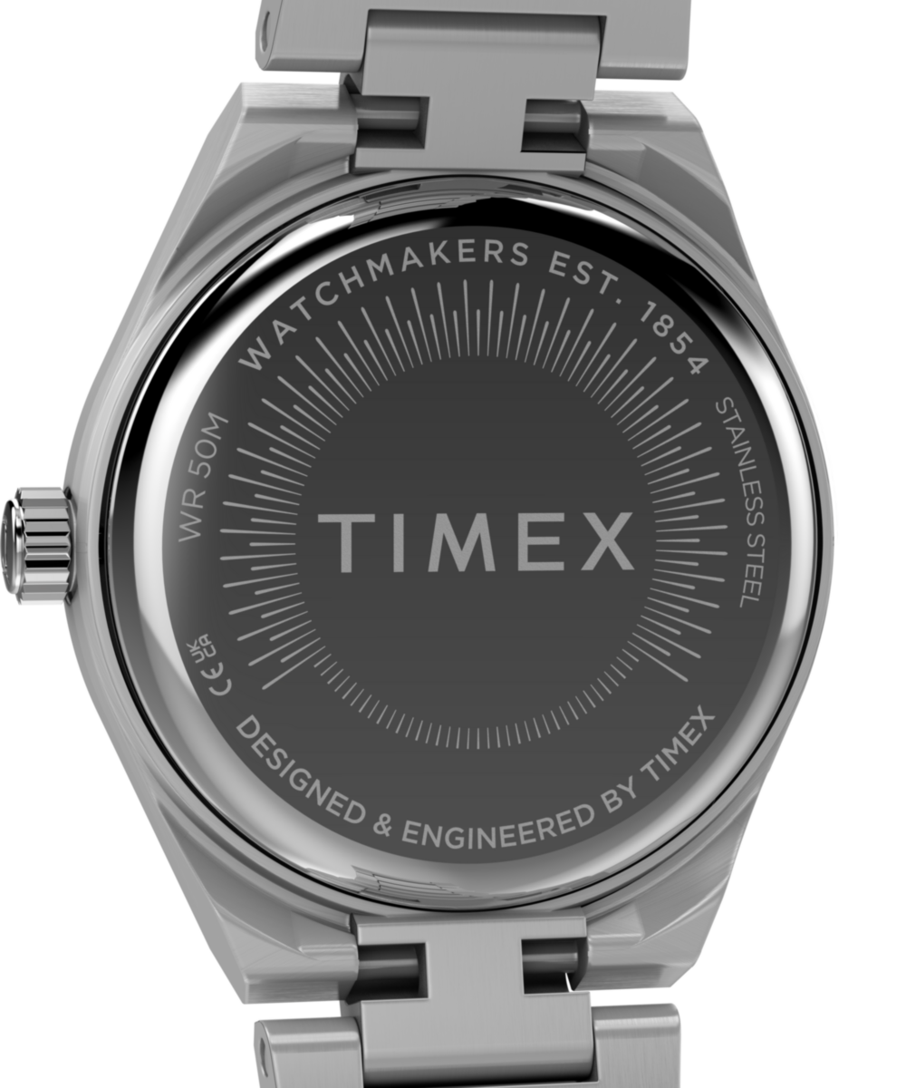 Timex Q Timex Continental Mini 24mm Stainless Steel Bracelet Watch